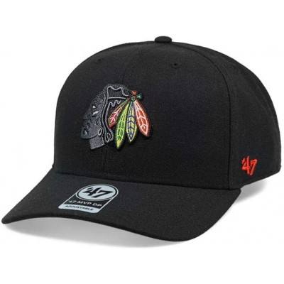 Кепка (MVP) 47 Brand NHL CHICAGO BLACKHAWKS (H-MVP04WBV-BKA)