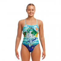 Жіночий купальник для плавання Funkita Ladies Strapped In One Piece Wildermess (FKS034L71819)