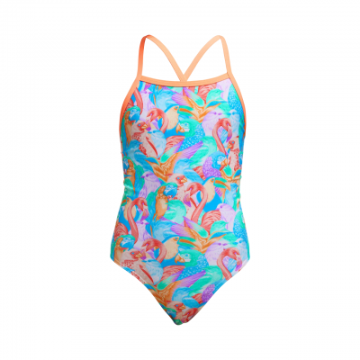 Дитячій купальник для плавання Funkita Girl's Tie Me Tight One Piece Birdsville (FKS036G71880)