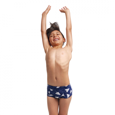 Дитячі плавки для плавання Funky Trunks Toddler Boy's Printed Trunks Paper Plain (FTS002B71991)
