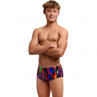Дитячі плавки для плавання Funky Trunks Boy's Sidewinder Trunks Baby Beamer (FTS015B71906)