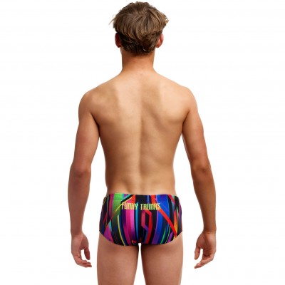 Дитячі плавки для плавання Funky Trunks Boy's Sidewinder Trunks Baby Beamer (FTS015B71906)