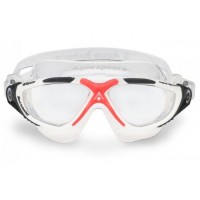 Окуляри для плавання Aqua Sphere VISTA LADY біло-червоний лінзи прозорі (MS1750906LC)