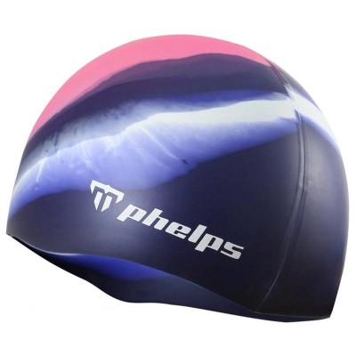 Шапочка для плавання Phelps CLASSIC JUNIOR синьо-рожевий (SA189EU0204)