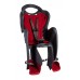 Сиденье задн. Bellelli Mr Fox Standart B-fix до 22кг, серое с красной подкладкой