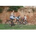 Сиденье пер. Bellelli Rabbit Handlefix до 15кг, серое с красной подкладкой
