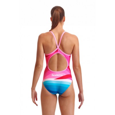 Жіночий купальник для плавання Funkita Ladies Diamond Back One Piece Summit Sunset (FS11L71327)