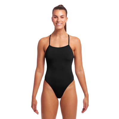 Жіночий купальник для плавання Funkita Ladies Twisted One Piece Still Black (FKS038L00470)