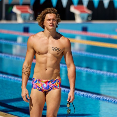 Плавки для плавання Funky Trunks Men's Sidewinder Trunks Summer Swirl ( FTS015M7188330)