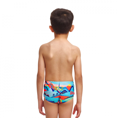 Дитячі плавки для плавання Funky Trunks Toddler Boy's Printed Trunks Vive La Funky (FTS002B71913)