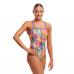 Жіночий купальник для плавання Funkita Ladies Twisted One Piece Strike A Posy (FKS038L71986)