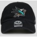 Кепка 47 Brand NHL SAN JOSE SHARKS (H-RGW22GWS-BK)