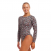 Жіночий купальник з довгим рукавом для плавання Funkita Ladies Long Shot One Piece Some Zoo Life (FKS068L71809)