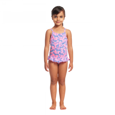 Дитячій купальник для плавання Funkita Toddler Girl's Belted Frill One Piece Twinkle Toes (FKS040G71749)