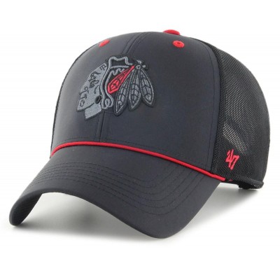 Кепка (тракер) 47 Brand NHL Chicago Blackhawks (H-BRPOP04BBP-BK)