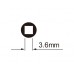 Ключ Ice Toolz 12D7 для спиц 3.6mm с Т-образной ручкой под квадратный нипель