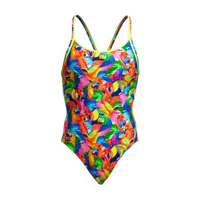 Жіночий купальник для плавання Funkita Ladies Diamond Back One Piece Bright Birds (FKS033L71879)