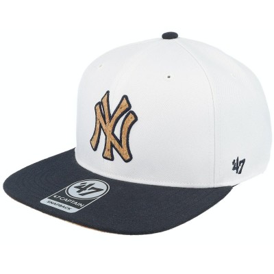 Кепка (snapback) 47 Brand NEW YORK YANKEES CORKSCREW (B-CORKS17WBP-WH)