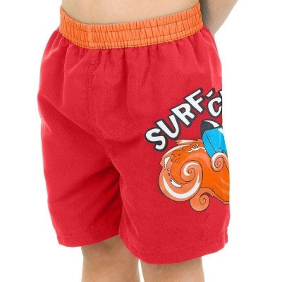 Дитячі плавки-шорти для хлопців Aqua Speed ​​SURF-CLUB SHORTS 2083 червоний (385-31)