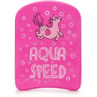 Дошка для плавання Aqua Speed ​​KIDDIE KICKBOARD Unicorn 6896 рожевий дит 31x23x2,4cм (186-unicorn)