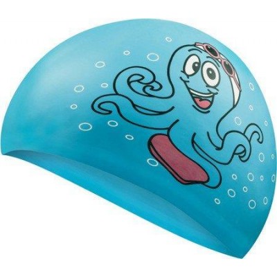 Дитяча шапка для плавання Aqua Speed ​​KIDDIE Octopus 7216 блакитний OSFM (142-Octopus)