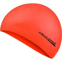 Шапка для плавання Aqua Speed SOFT LATEX 5733 неоновий помаранчевий OSFM (122-75)