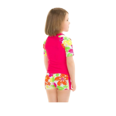 Плавки-шорти для дівчат Aqua Speed ​​FLOWER SHORTS 2116 мультиколор дит 116см (373-116)