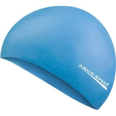 Шапка для плавання Aqua Speed SOFT LATEX 5724 блакитний OSFM (122-01)