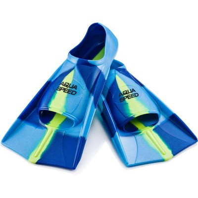 Ласти Aqua Speed ​​TRAINING FINS 7939 синій, блакитний, жовтий дит 31-32 (137-82)