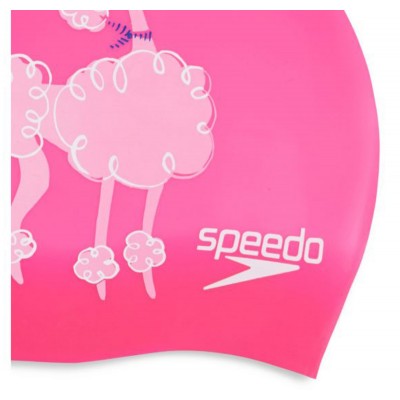 Шапка для плавання Speedo SLOGAN PRT CAP JU/JF/JM