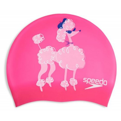Шапка для плавання Speedo SLOGAN PRT CAP JU/JF/JM