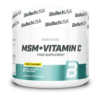 BioTech MSM + Vitamin C (150 g, lemon)