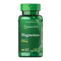Puritan's Pride Magnesium 250 mg (100 caplets)