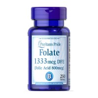 Puritan's Pride Folate 1333 mcg DFE (Folic Acid 800 mcg) (250 tab) Puritan's Pride Folate 1333 mcg DFE (Folic Acid 800 mcg) (250 tab)