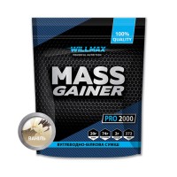Willmax Mass Gainer (2 kg, ваніль) Willmax Mass Gainer (2 kg, ваніль)
