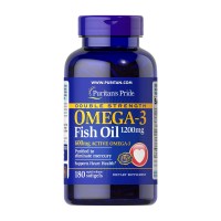 Puritan's Pride Omega-3 Fish Oil 1200 mg double strength (180 softgels)