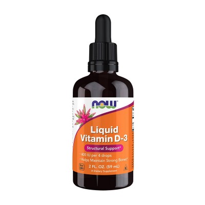 NOW Liquid Vitamin D-3 (59 ml)