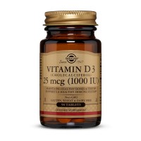 Solgar Vitamin D3 25 mcg (1000 IU) (90 tab)