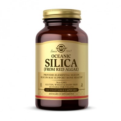 Solgar Oceanic Silica (from red algae) (100 veg caps)
