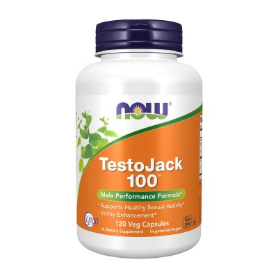 NOW Testo Jack 100 (120 veg caps)