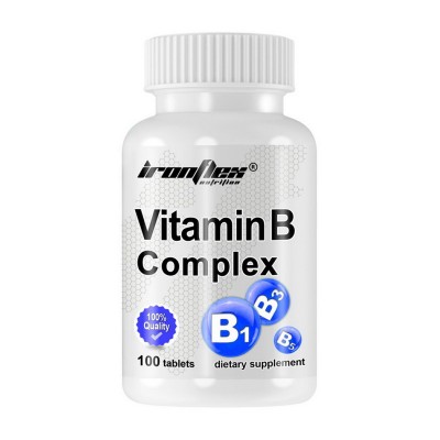 IronFlex Vitamin B Complex (90 veg caps)