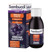 Sambucol Immuno Forte + Vitamin C + Zinc Liquid (120 ml)