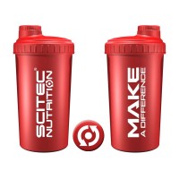 Scitec Nutrition Shaker Scitec Nutrition Make A Difference (700 ml, red)