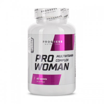 Progress Nutrition Pro Woman Multivitamin Complex (60 tabs) Progress Nutrition Pro Woman Multivitamin Complex (60 tabs)