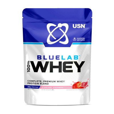 Blue Lab 100% Whey Premium Protein (476 g, strawberry)