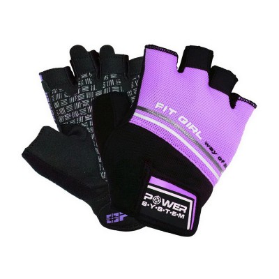 Power System Fit Girl Evo Gloves 2920PU Purple (M size)
