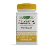 Nature's Way Calcium & Magnesium (100 caps)