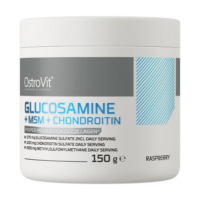 OstroVit Glucosamine MSM Chondroitin (150 g, raspberry)