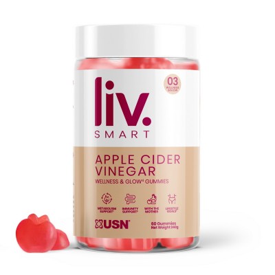 Liv.Smart Apple Cider Vinegar Gummies (60 gummies)