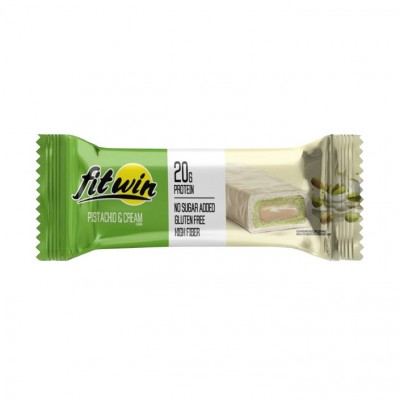 Fitwin Bar No Sugar Added (60 g, pistachio & cream)